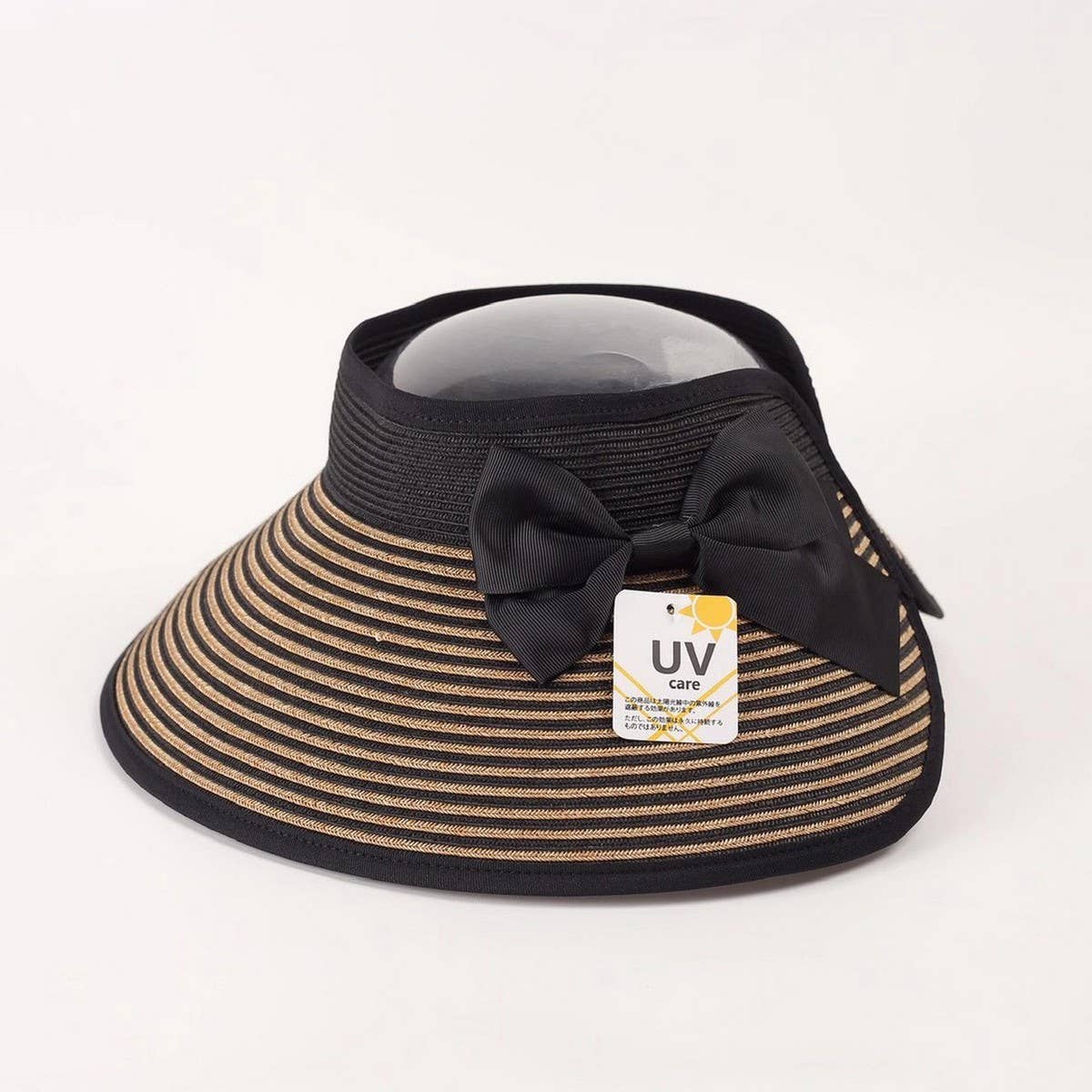 NEW FOLDABLE HOLLOW TOP STRAW HAT FOR WOMEN_CWAH3477