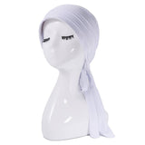 SOLID COLOR VELVET FOUR BAR LONG TAIL HEADSCARF_CWASC2455