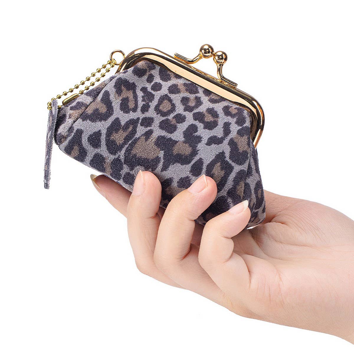 Womens Leopard Leather Wallet Small Coin Bag_Cuab00397
