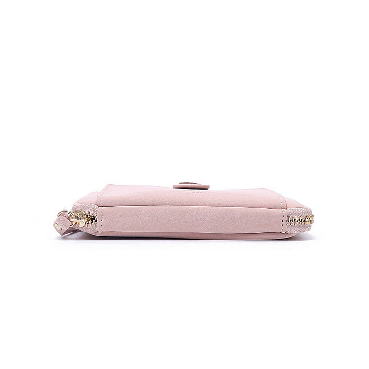 New Solid Leaf Decor Zipper Short Wallet_Cwab06258