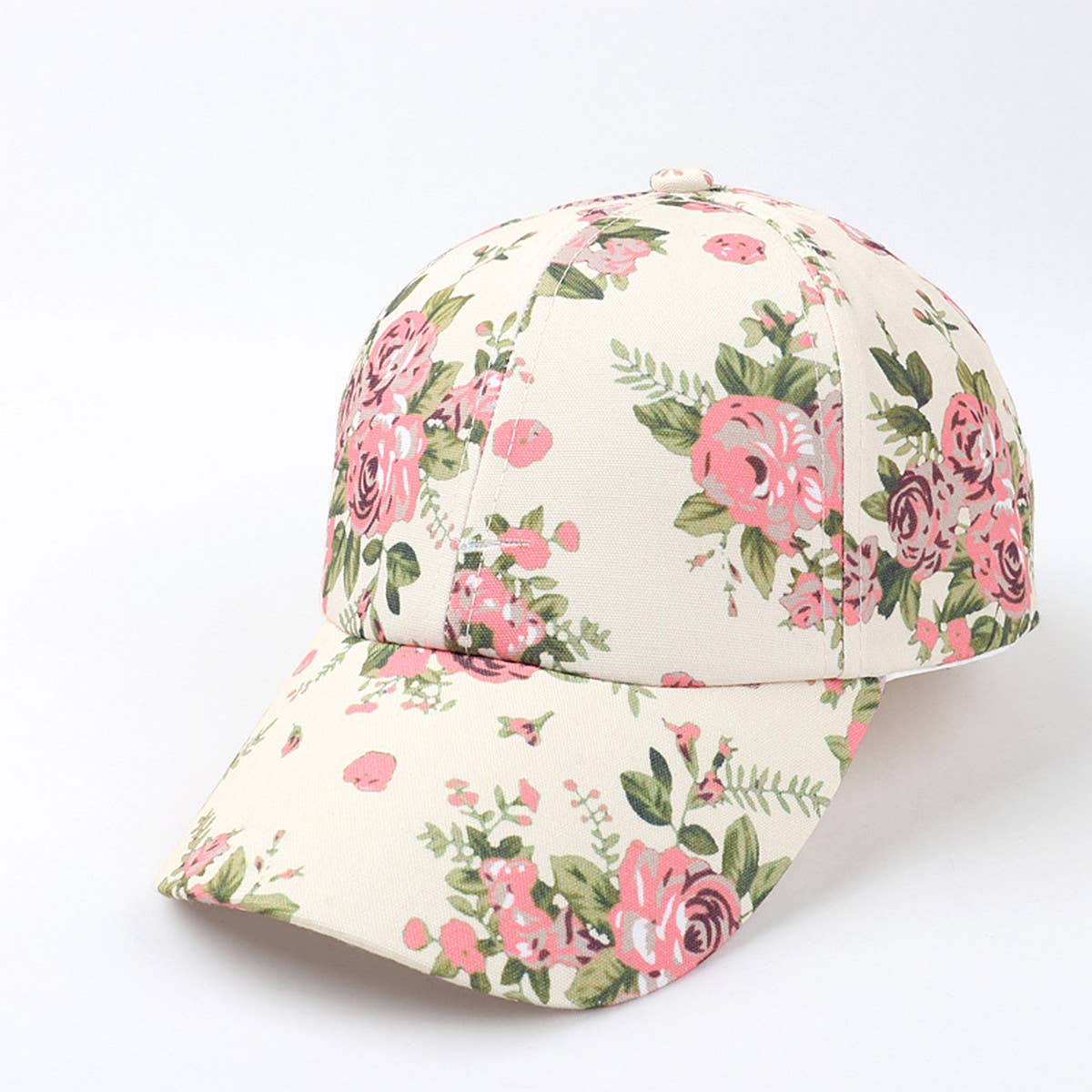 FLORAL BASEBALL CAP WOMENS BOHO PRINT CWAH1143