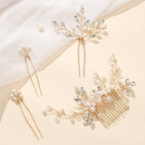 RHINESTONE PEARL BRIDAL HAIR ACCESSORIES SET_CWAHA2784