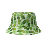 NEW CASUAL ALL MATCH CUCUMBER PRINT BUCKET HAT_CWAH1559