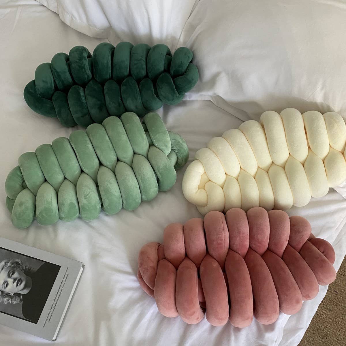 CATERPILLAR WOVEN PILLOW CUSHION_CWMM0860