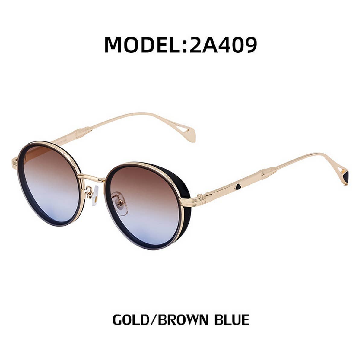 OVAL FRAME SUNGLASSES SMALL FRAME SUNGLASSES_CWASG0627