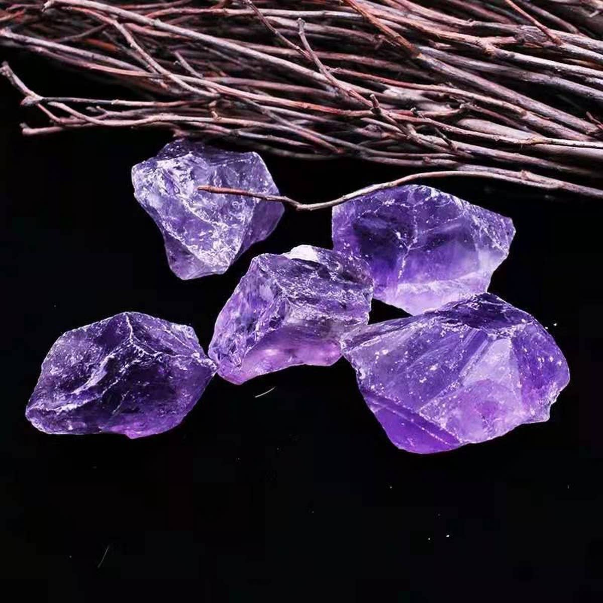 NATURAL AMETHYST AROMA STONES 1KG_CWMM8137
