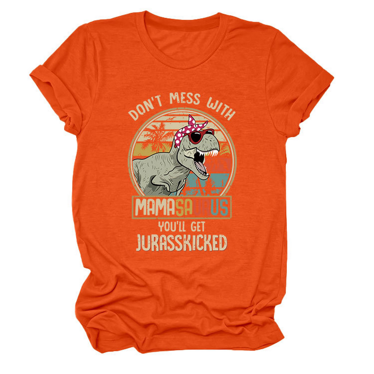 STYLISH WOMENS TEE DONT MESS WITH PRINT_CWTTS1524