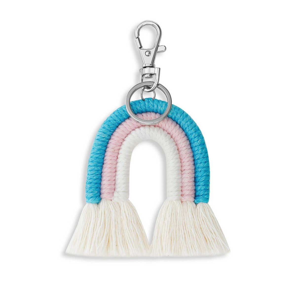 BOHEMIAN TASSEL CREATIVE RAINBOW KEYCHAIN_CWMM1208