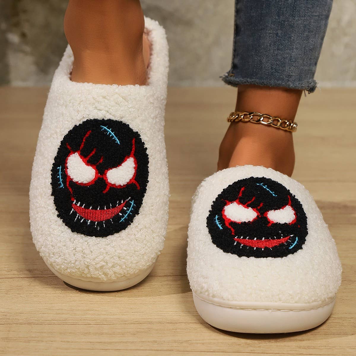 HALLOWEEN COTTON SLIPPER HOME INDOOR WARM SLIPPERS_CWSHS0849