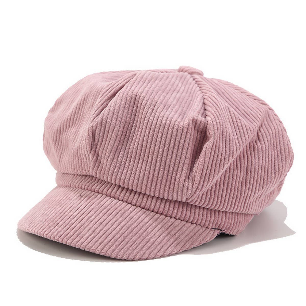Corduroy Casual Newsboy Cap_Cwah04320