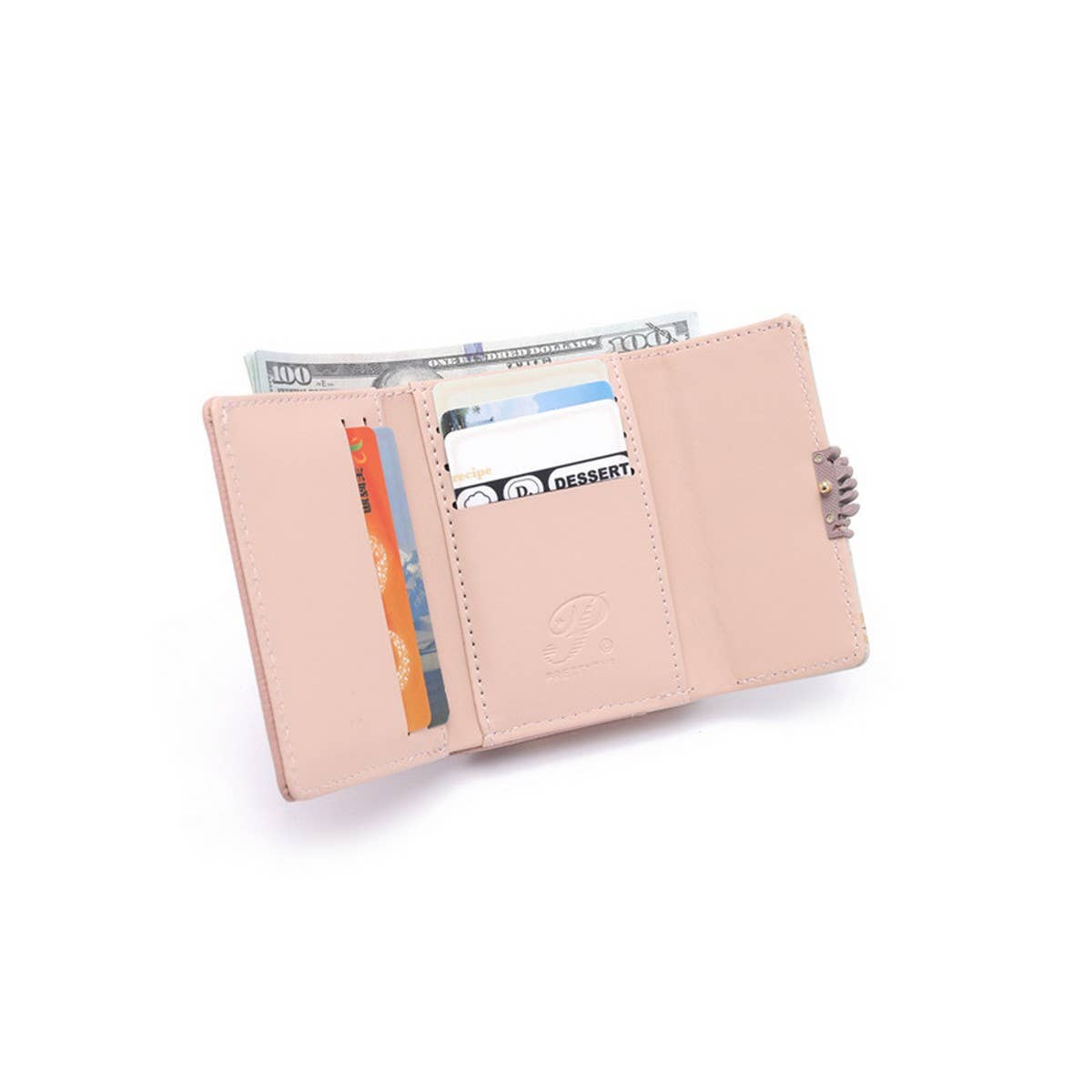 New Fresh Print 3-Fold Coin Clip Wallet_Cwab06264