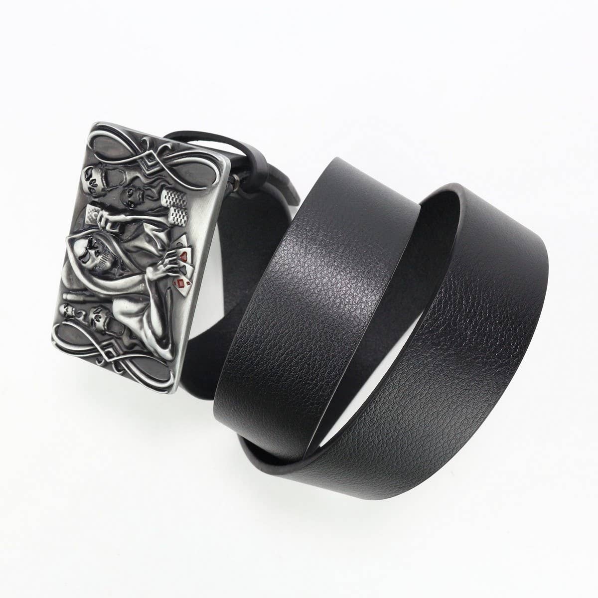 Western Style Belt Buckle With Animal Engraving_Cwabe0437