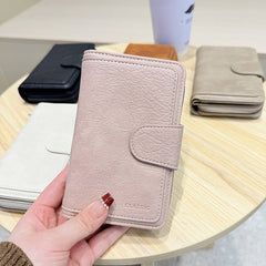 New Forest Style Retro Vertical Zipper Wallet_Cwab06250