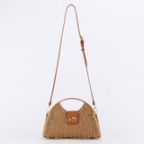 HIGH END FASHIONABLE PAPER ROPE WOVEN BAG_CWAB4710