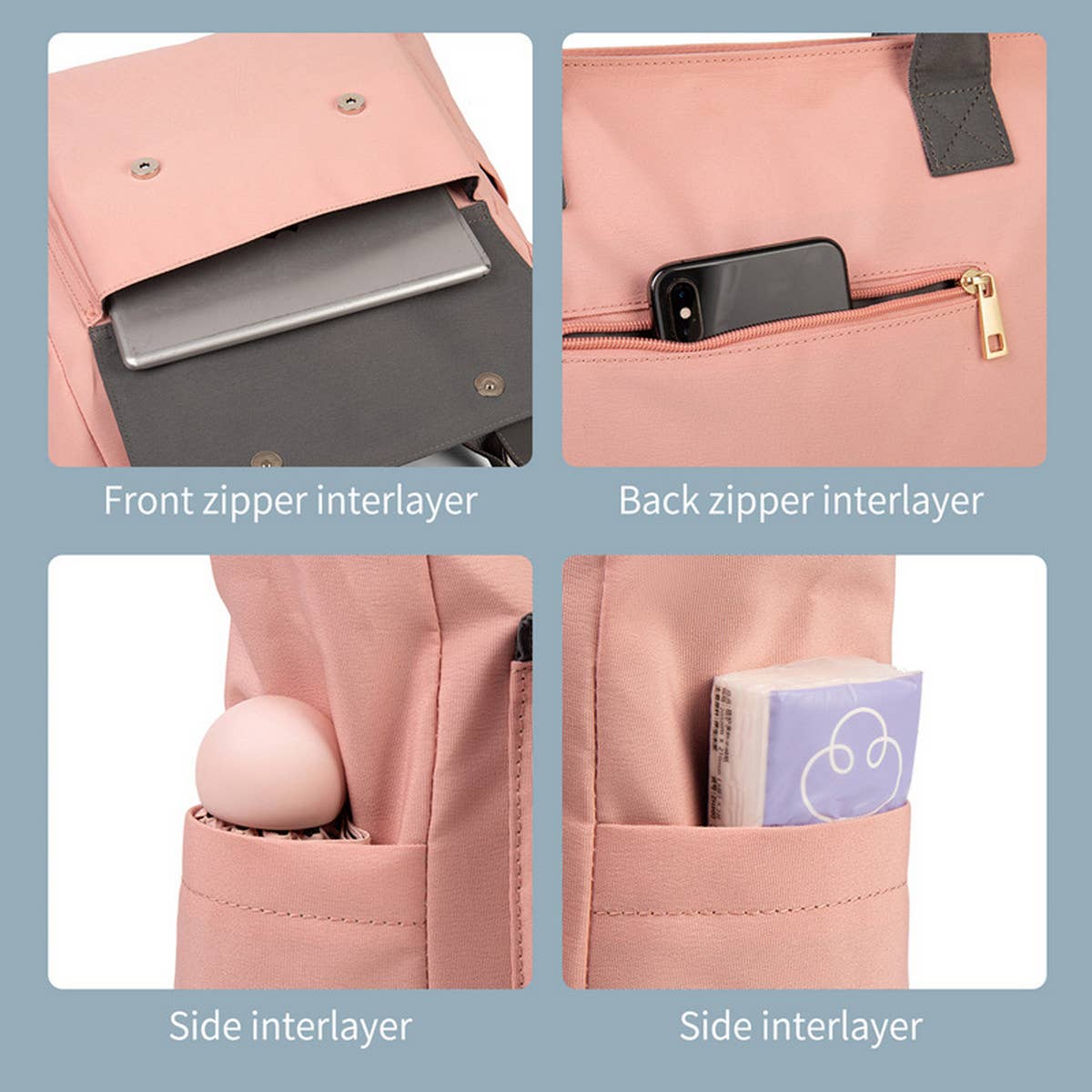 LIGHTWEIGHT CROSS BODY MOTHER AND BABY BAG_CWAB2235