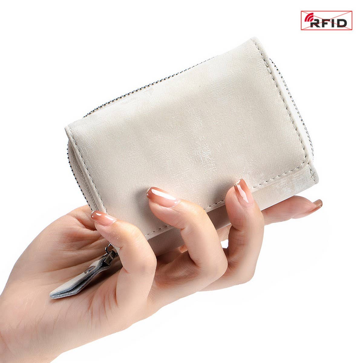 SHORT MULTIFUNCTIONAL LARGE CAPACITY LEATHER WALLET_CWAB3792