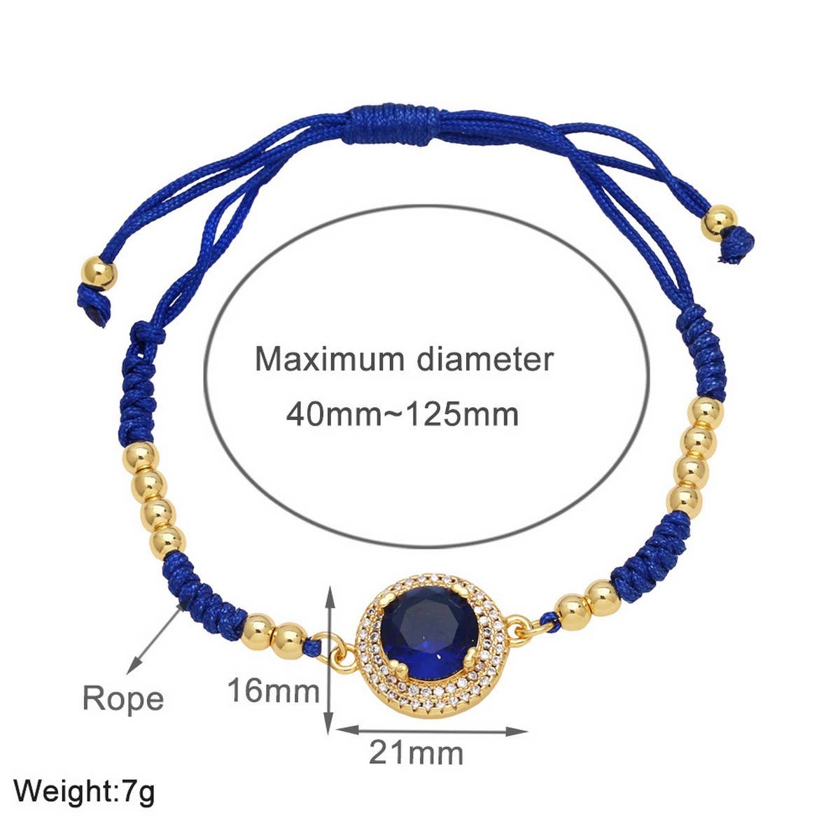 SET WITH COLORED ZIRCON BRACELET_CWAJE1040