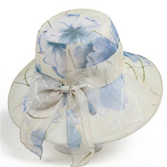 Womens Large Brim Breathable Fisherman Hat_Cwah1448