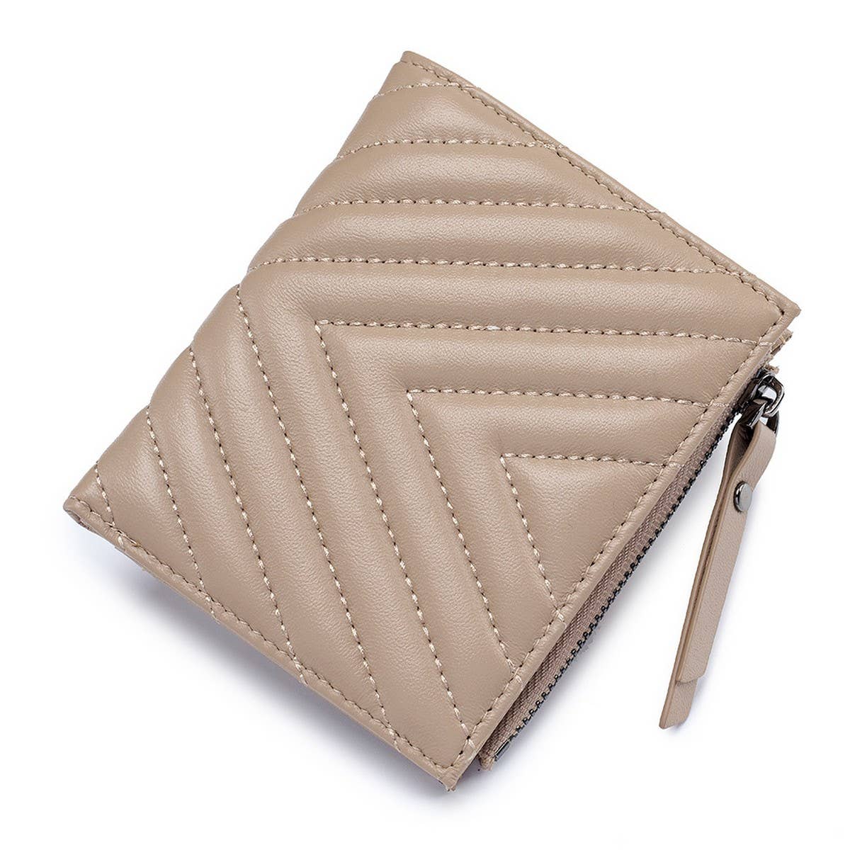 FASHION LEATHER EMBROIDERED SHORT FOLDING WALLET_CWAB3784