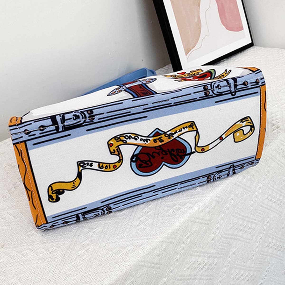 SIMPLE CANVAS ONE SHOULDER HANDBAG_CWAB0999