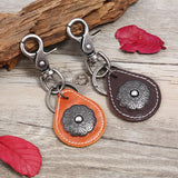NEW CREATIVE MENS ALLOY LEATHER KEYCHAIN_CWMM5034