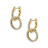 TEMPERAMENT GEOMETRIC DOUBLE HOOP EARRINGS_CWAJE1770