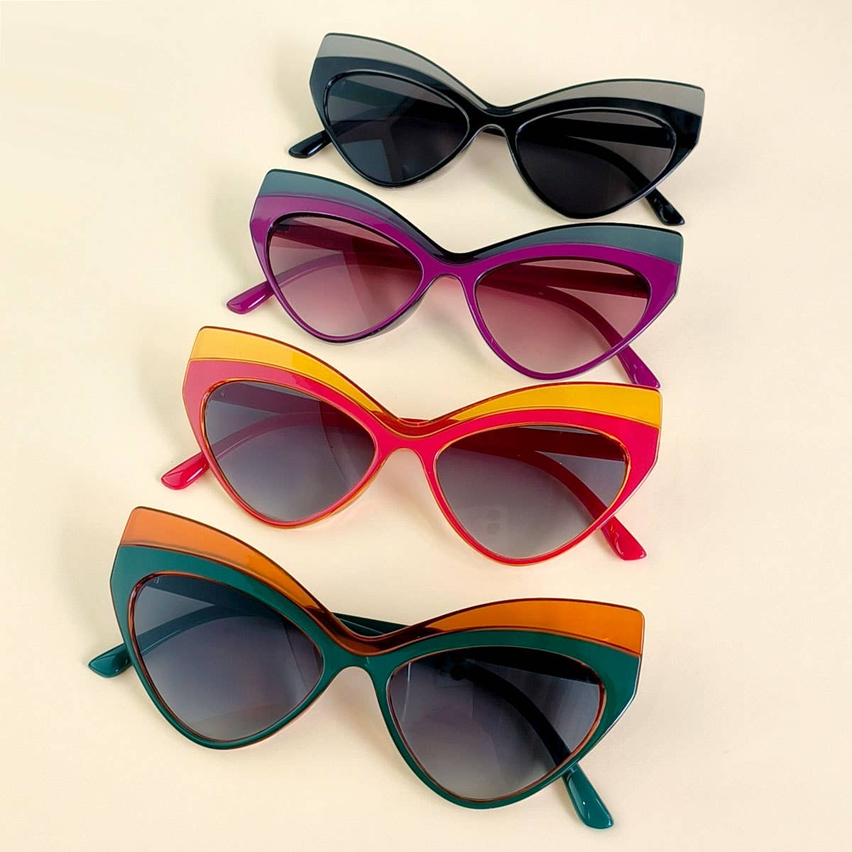 Fashionable Color Matching Large Frame Sunglasses_Cwasg0414
