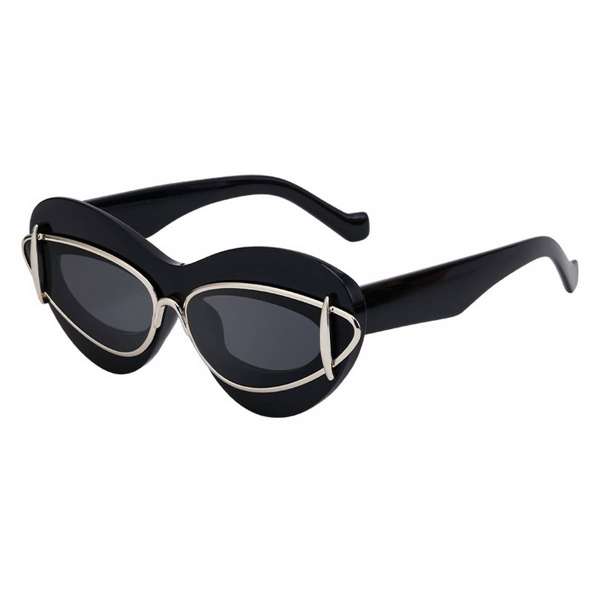 FASHION CAT EYE SUNGLASSES SMALL FRAME SUNGLASSES_CWASG0569