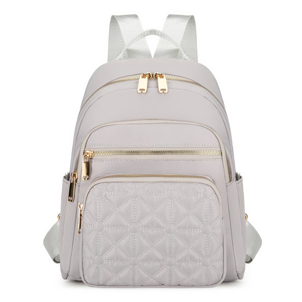 Women'S Fashionable All-Match Solid Color Backpack_Cwab2736