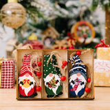 Cwmm10277_Christmas Wooden Forest Elf Hanging Decor