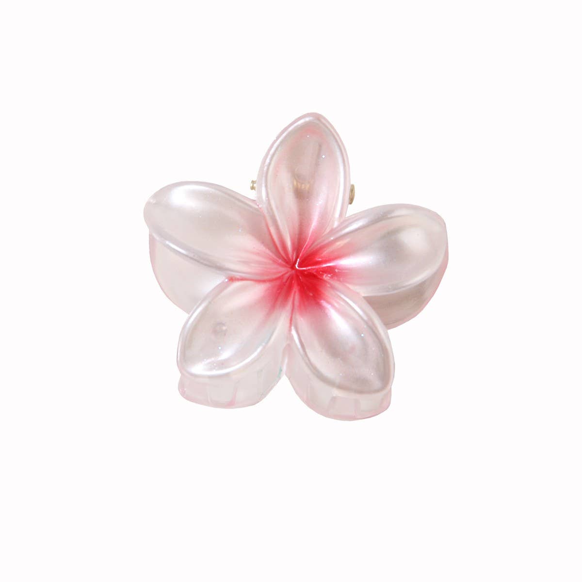 CANDY COLOR PLUMERIA HAIR CLAW SWEET FLORAL CLIP_CWMM4985
