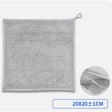 Cwmm8408_Non-Stick Silver Stainless Steel Dishwashing Cloth