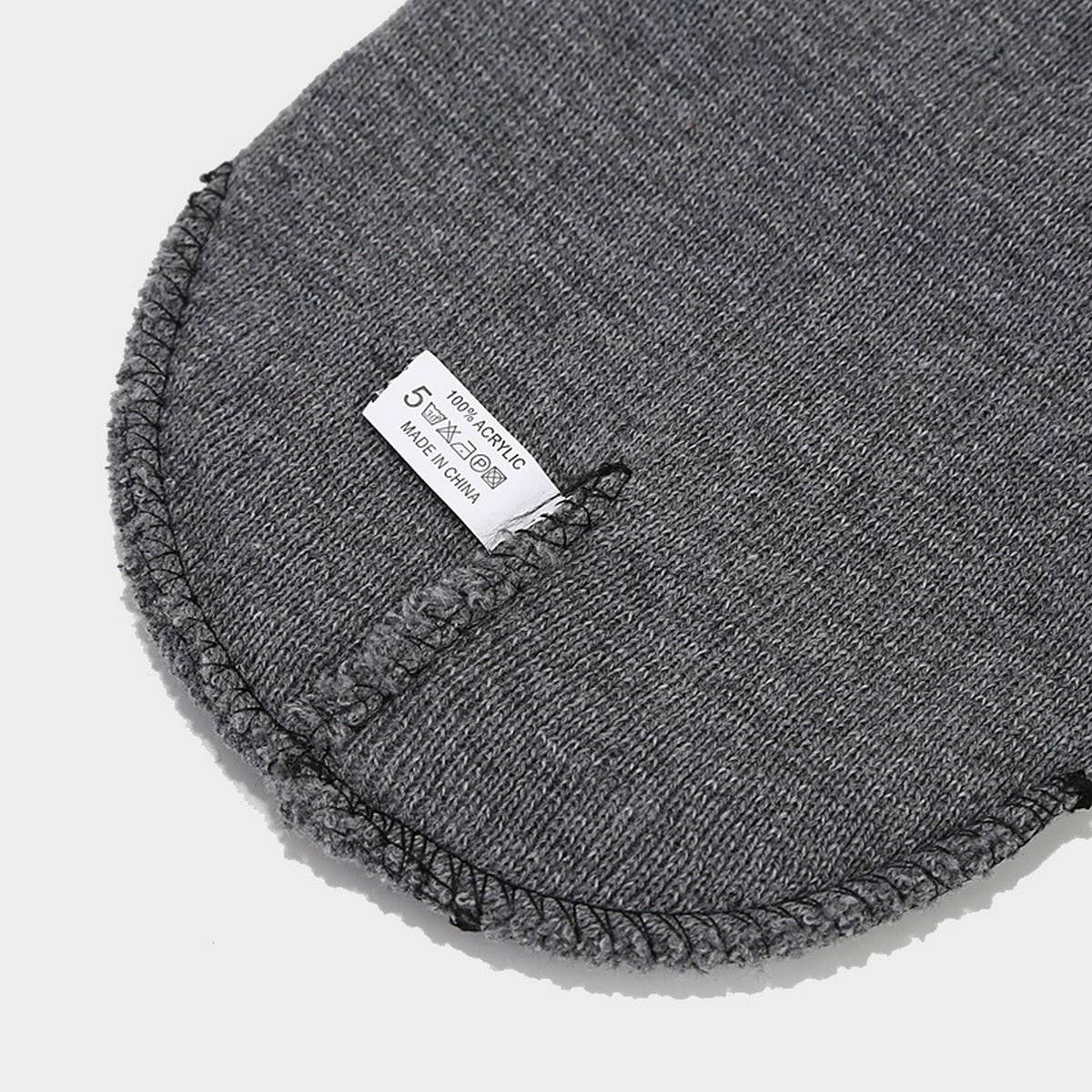 RED MAPLE LEAF EMBROIDERY KNITTED HAT HIP HOP HAT_CWAH2083