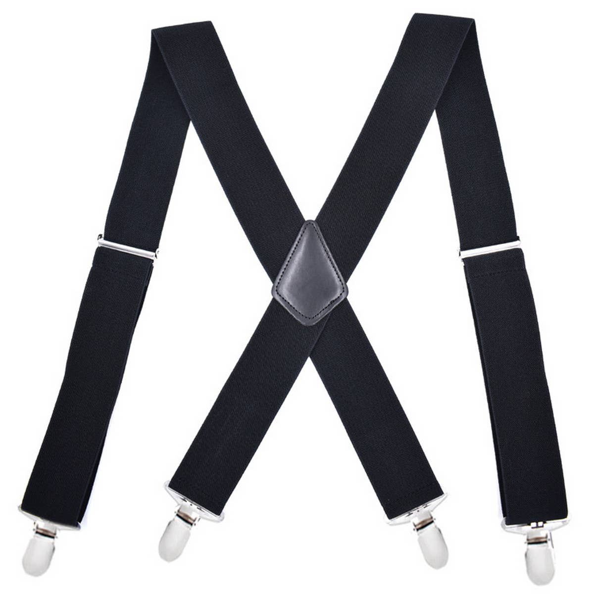 ADJUSTABLE 5CM ELASTIC X SHAPED SUSPENDER CLIP_CWMM1109