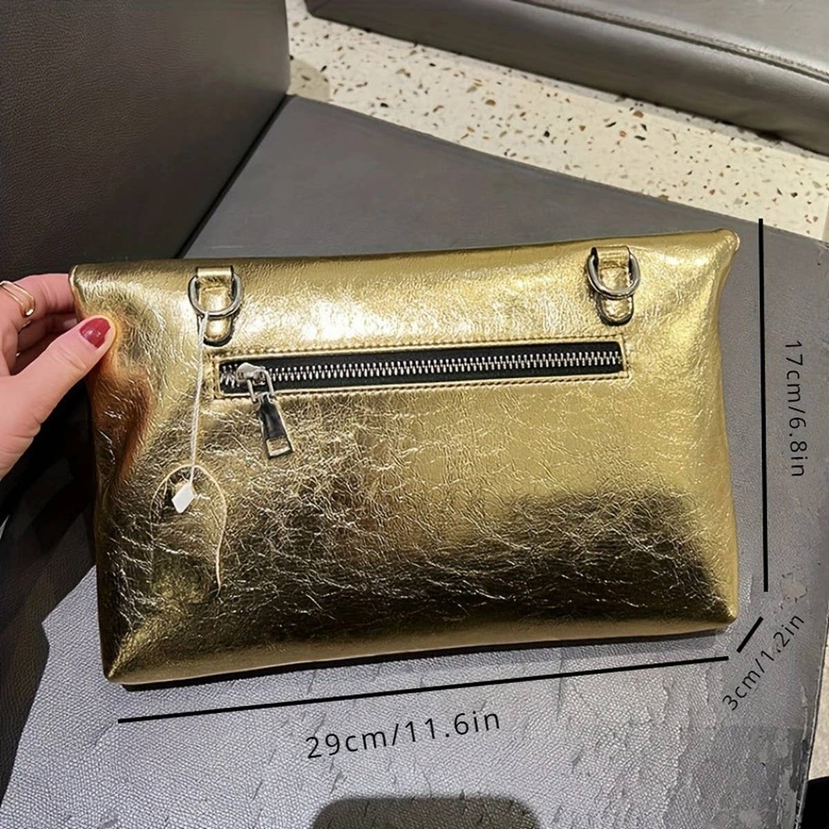 FASHIONABLE LARGE BOW EVENING CLUTCH BAG_CWAB2620