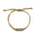 BOHO COLORFUL LOVE PENDANT GOLD PLATED JEWELRY_CWMM6967