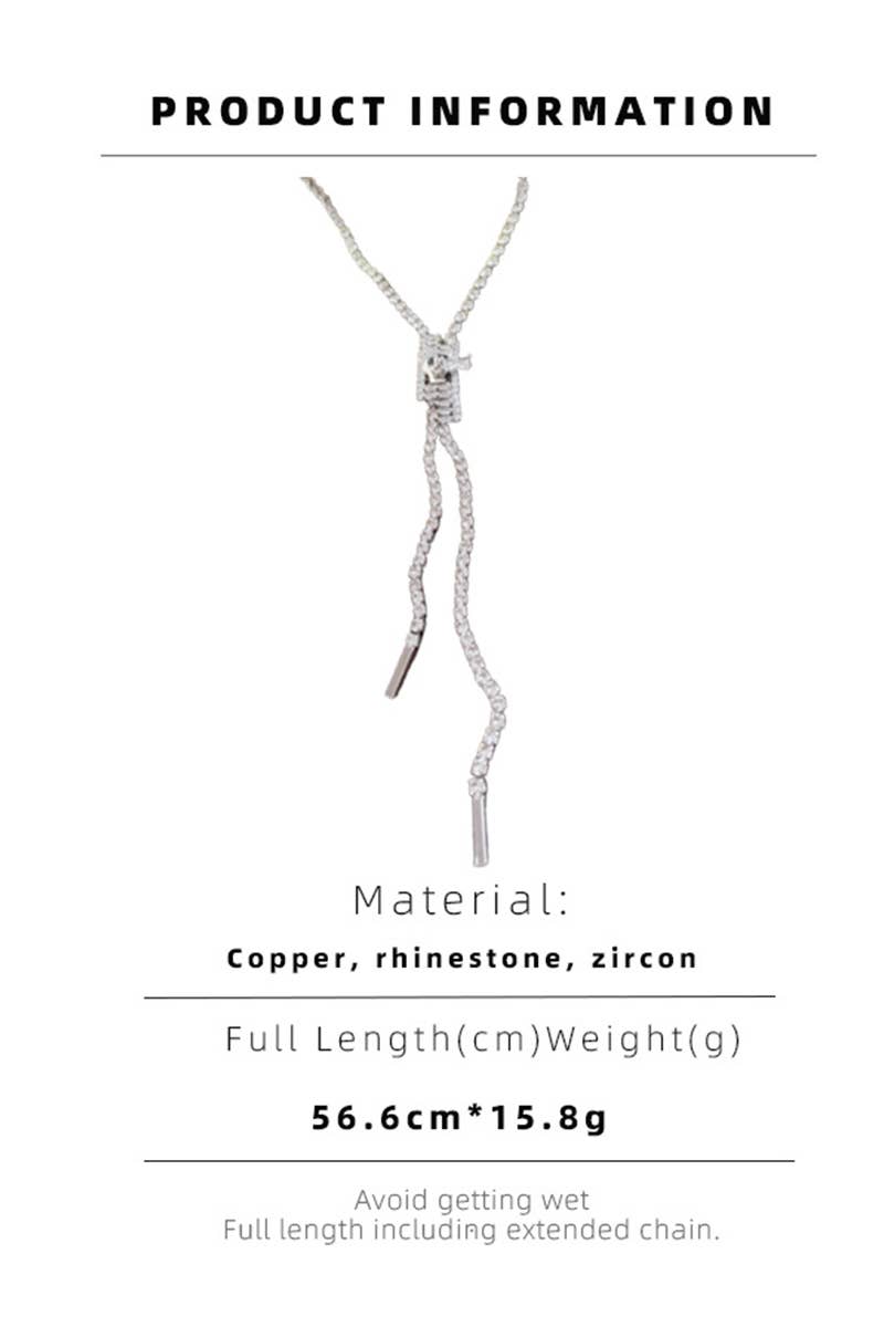 LINE DROP TRENDY NECKLACE_CWAJE0328