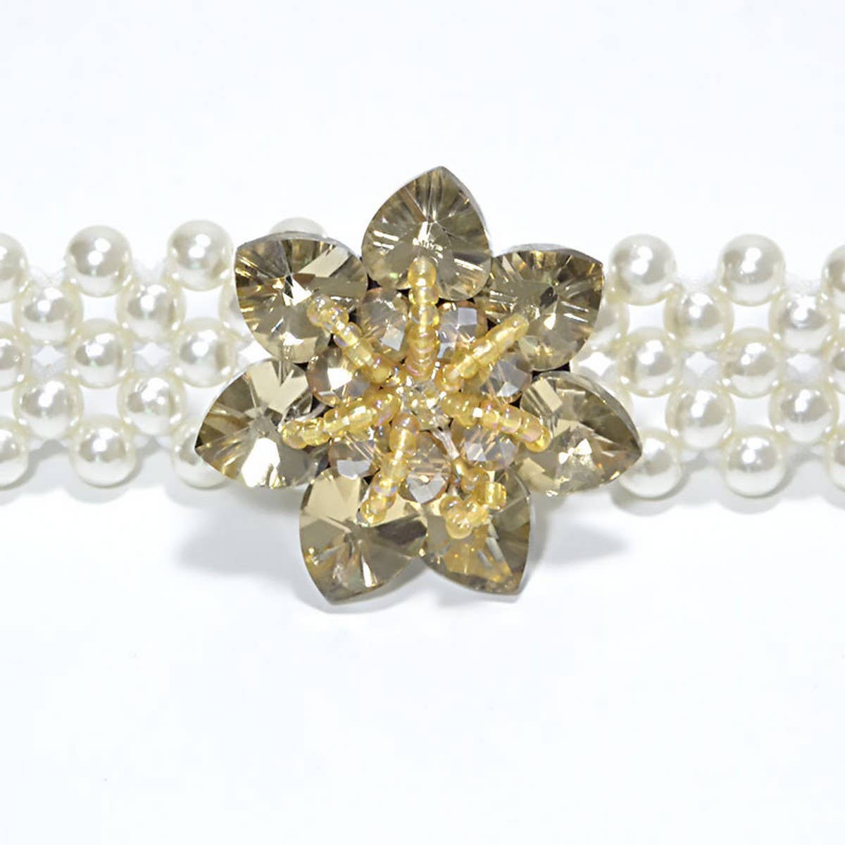 PEARL CRYSTAL ELASTIC SWEET WAIST CHAIN_CWABE0517