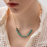 HIGH END NATURAL STONE PENDANT NECKLACE_CWAJE1419