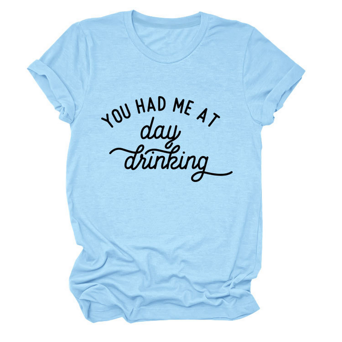 Women Summer Tee Day Drinking Quote Shirt_Cwttsl0491