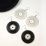 CREATIVE SIMPLE LETTER GEOMETRIC ROUND EARRINGS_CWAJE1875
