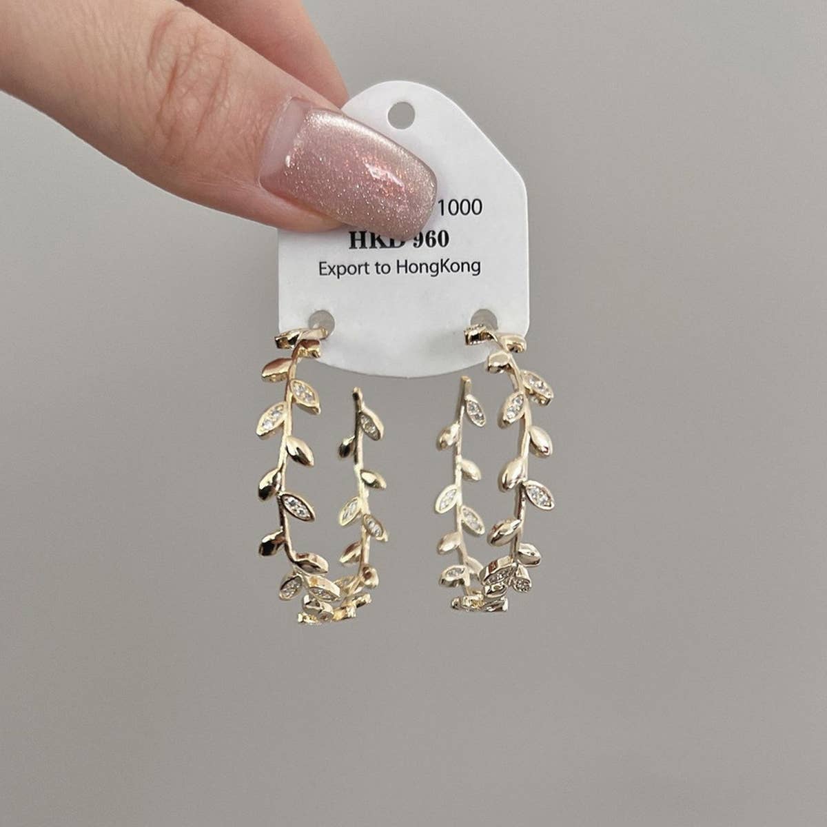 FOREST STYLE RETRO LEAF EARRINGS_CWAJE1452