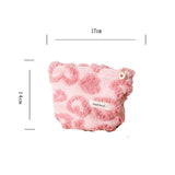 Cute Plush Heart Makeup Cosmetic Pouch Bag_Cwab06092