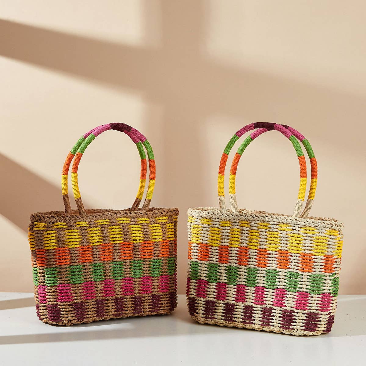 NEW CUTE PORTABLE STRAW BAG_CWAB1965