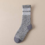 AUTUMN AND WINTER MID LENGTH THICK FLEECE SOCKS_CWMS0772