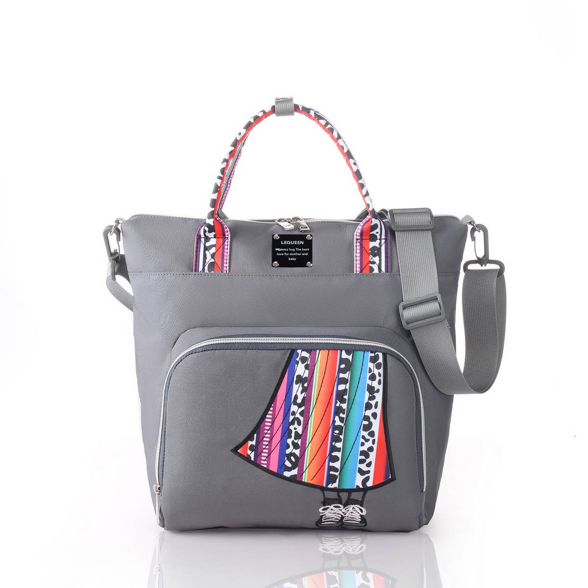 MOTHER AND BABY BAG LIGHTWEIGHT SHOULDER HANDBAG_CWAB2238