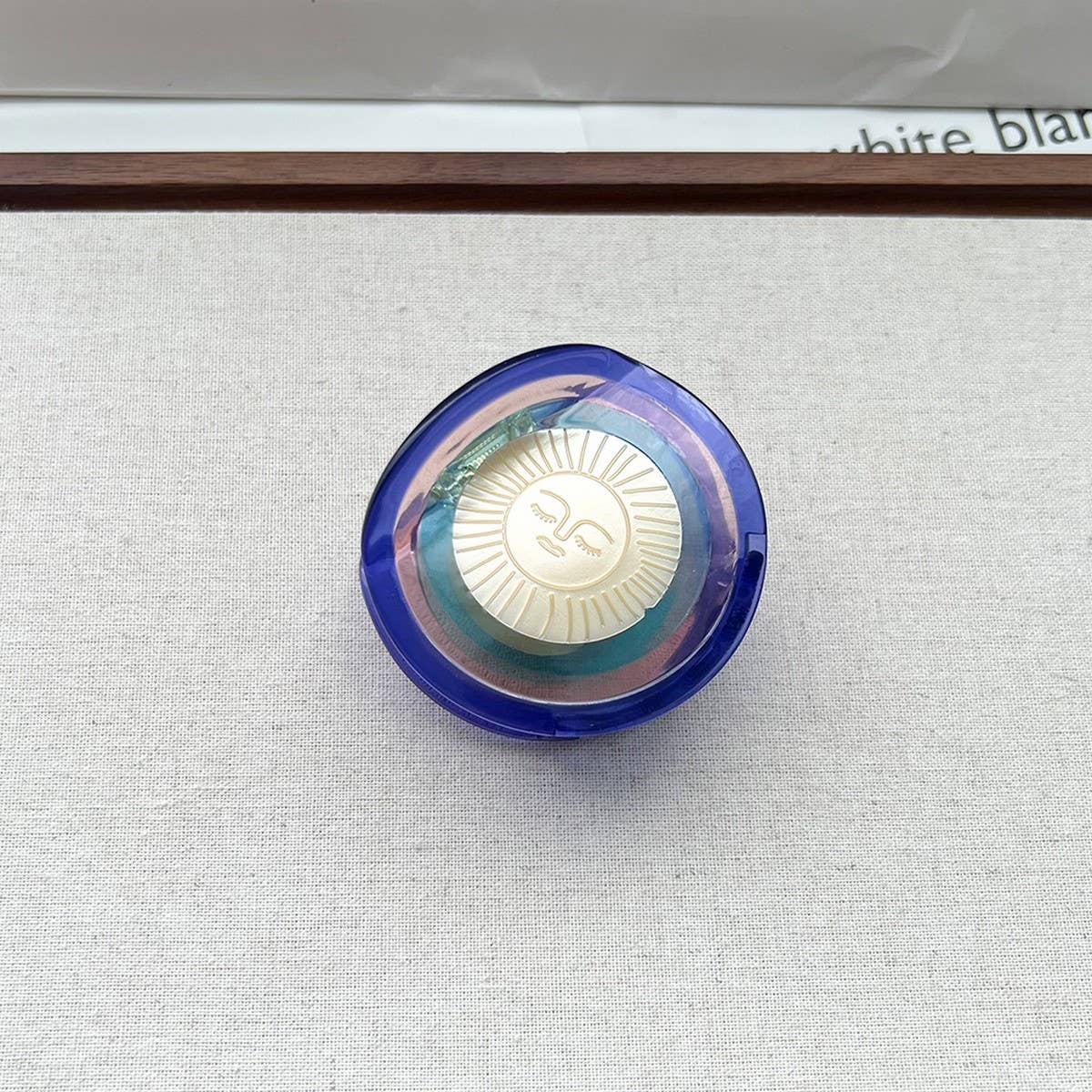 SWAN STAR ACETATE HAIR CLIPS WITH GODDESS DESIGN_CWAHA5715