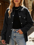 Minimalist style single-row multi-button jacket