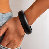 RETRO IRREGULAR FACETED GEOMETRIC BRACELET_CWMM3090