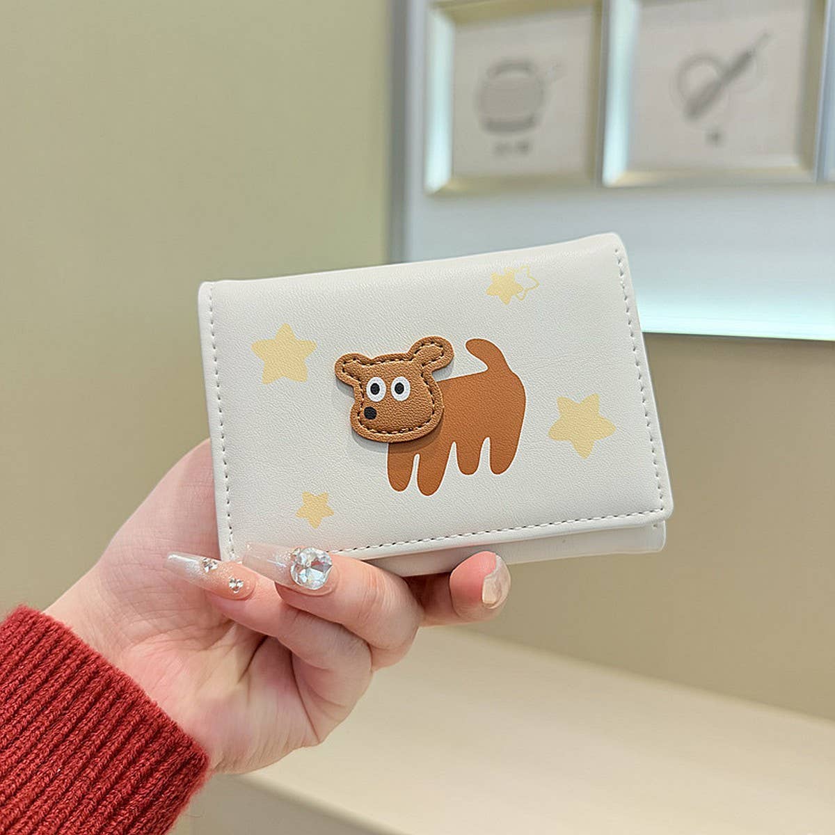 Cute Cartoon Mini Pu Wallet For Students_Cwab06243